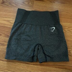 Gymshark Vital seamless shorts dark gray/black